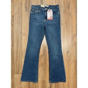Levi's Girls 726 Flare Jeans Size 12 Reg High Rise Stretch Adjustable Waist